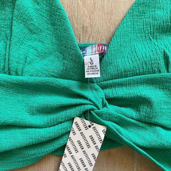 Urban Outfitters Crop Bralette Ruched Top NWT - Picture 2 of 4